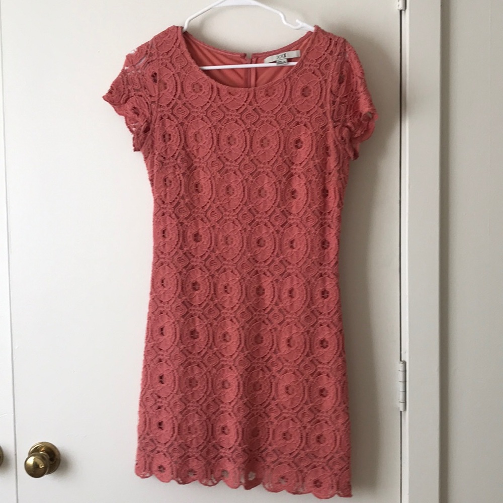 Orange/coral Forever21 dress.